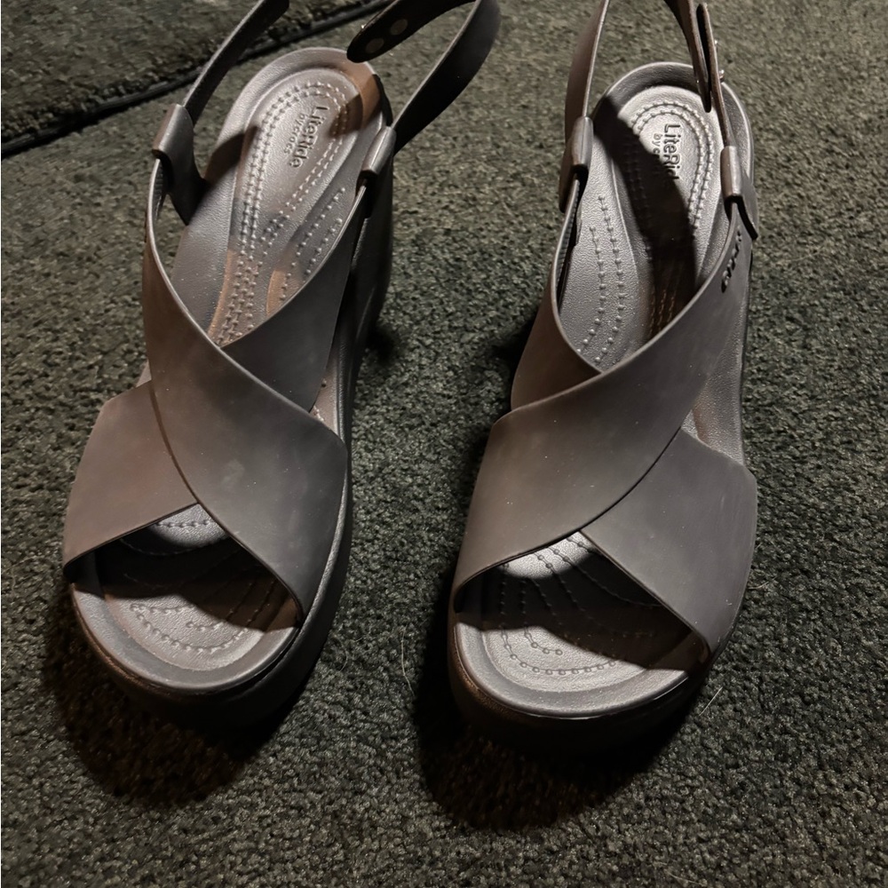CROCS Women's Black Sandals